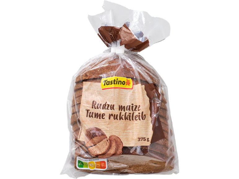 Tastino tume rukkileib, 375 g