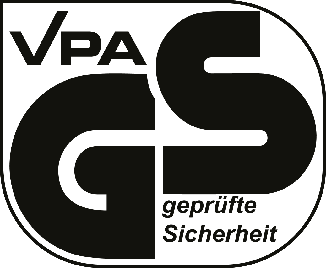 VPA GS sertifitseeritud ohutuse pitser