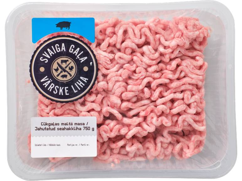 Jahutatud seahakkliha, 750 g