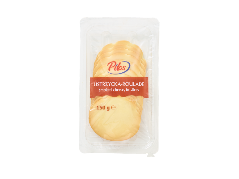 Suitsutatud viilutatud juust Pilos Ustrzycka-Roulade, 150 g