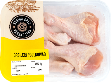 Broileri poolkoivad