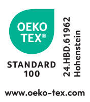 STANDARD 100 by OEKO-TEX® 24.HBD.61962 Hohenstein