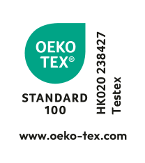 OEKO-TEX® STANDARD 100 sertifikaat, HK020 238427 Testex, www.oeko-tex.com
