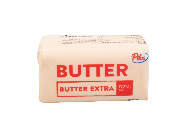 Pilos Butter Extra või 82% rasvasisaldusega, 300 g pakend