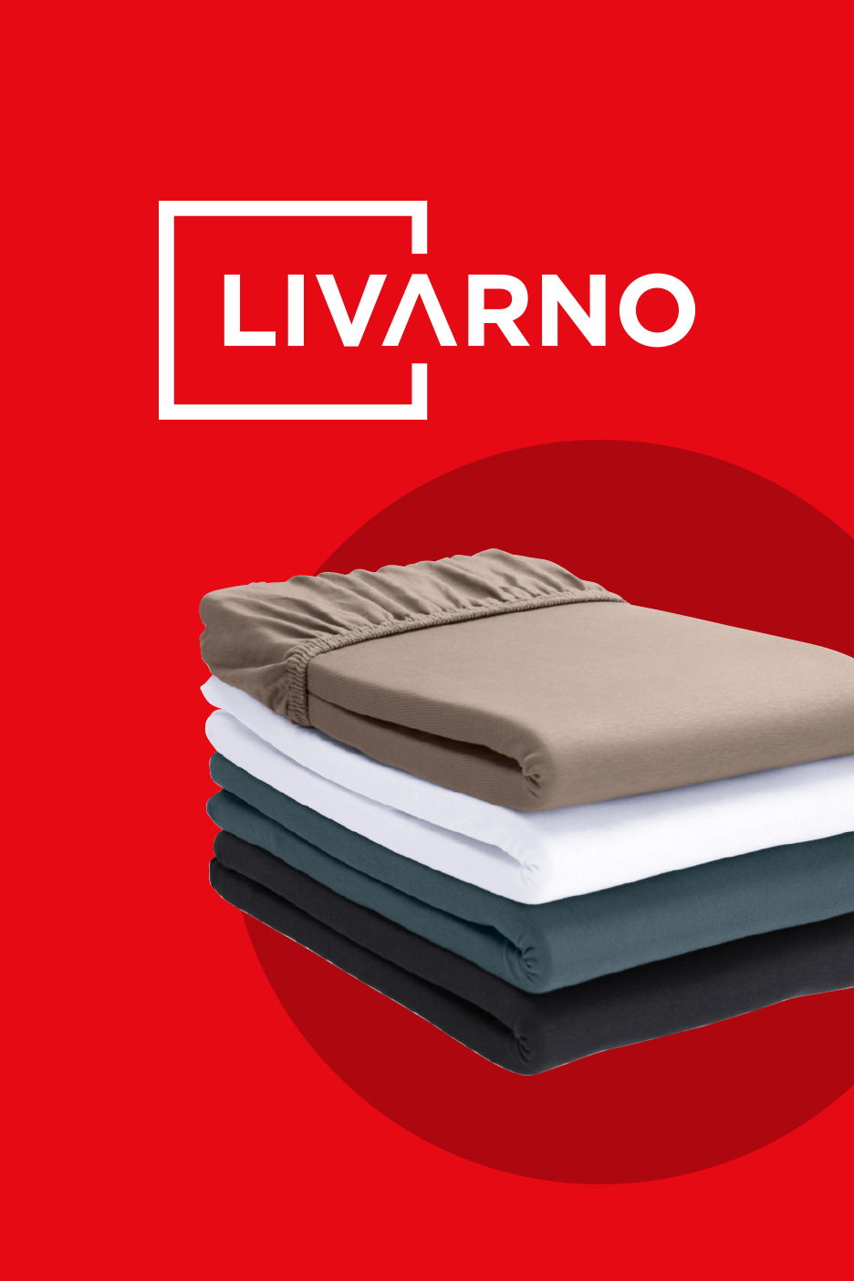 Virn erinevat värvi kummiga linu: beež, valge, sinakasroheline ja must.