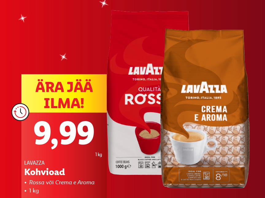 Pakkumised esmaspäevast