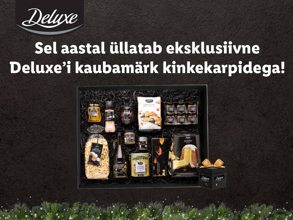 Deluxe'i kinkekarbid