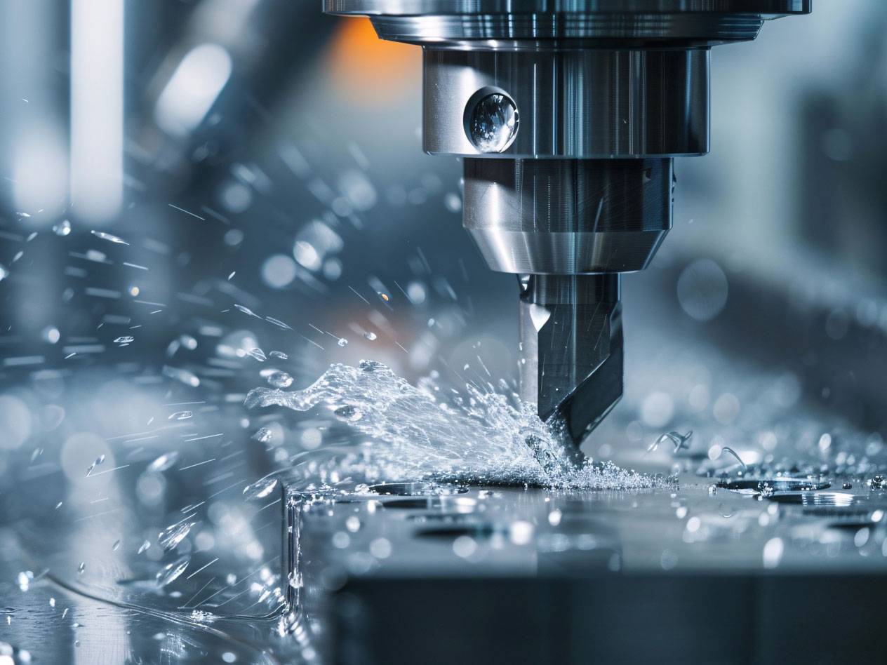 CNC freesimine metalli.