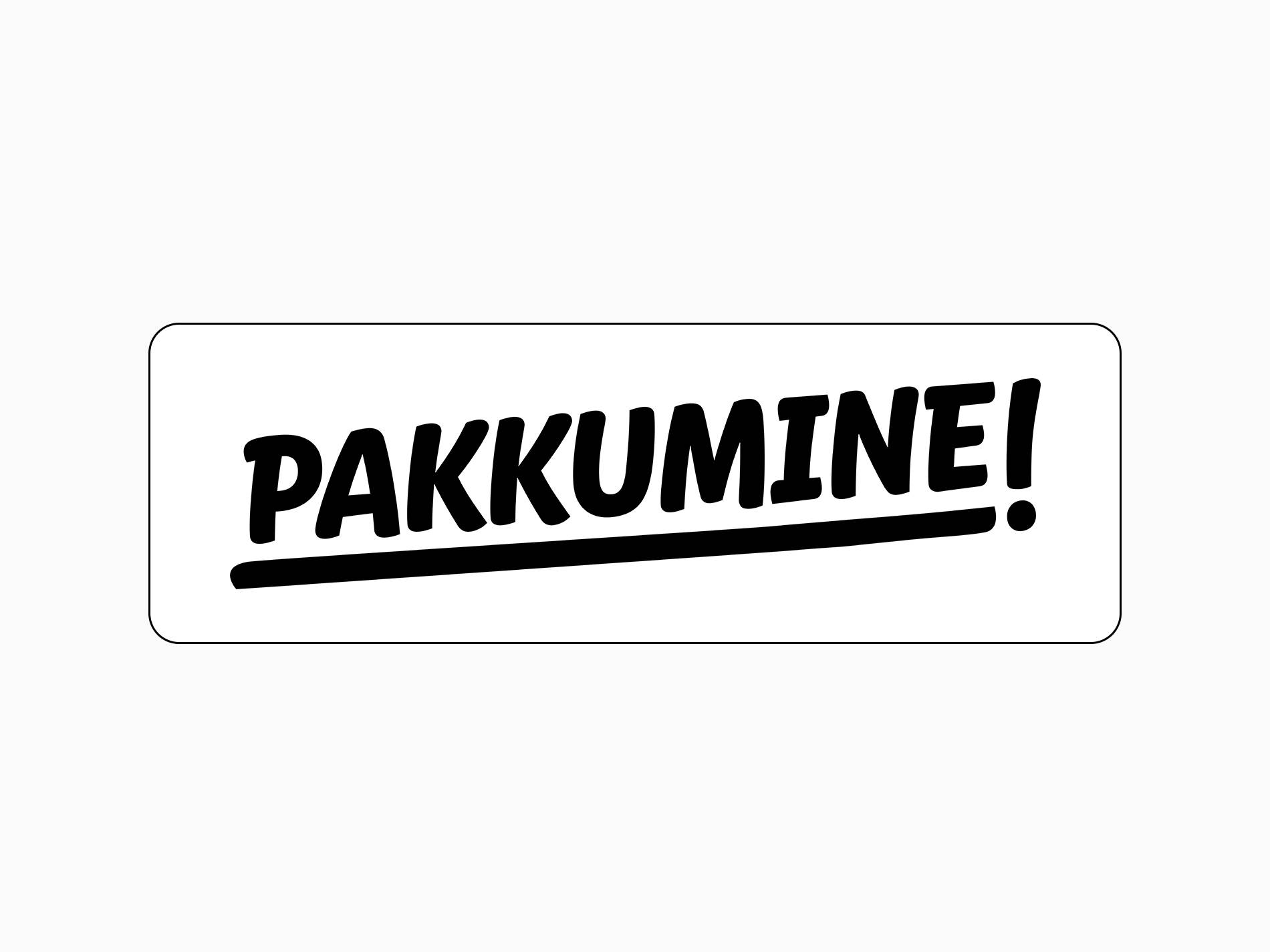 Pakkumine!