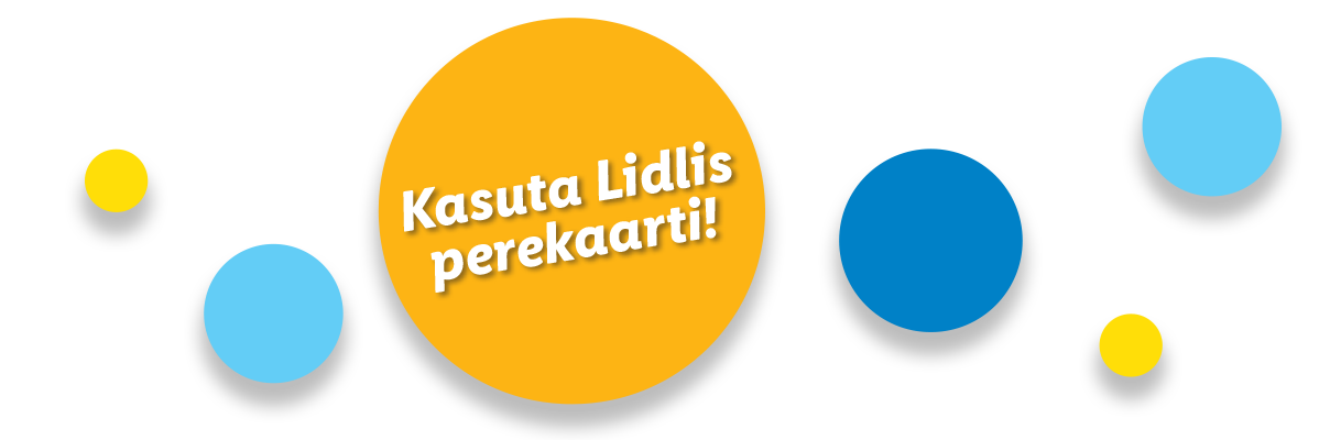 Kasuta Lidli perekaarti!