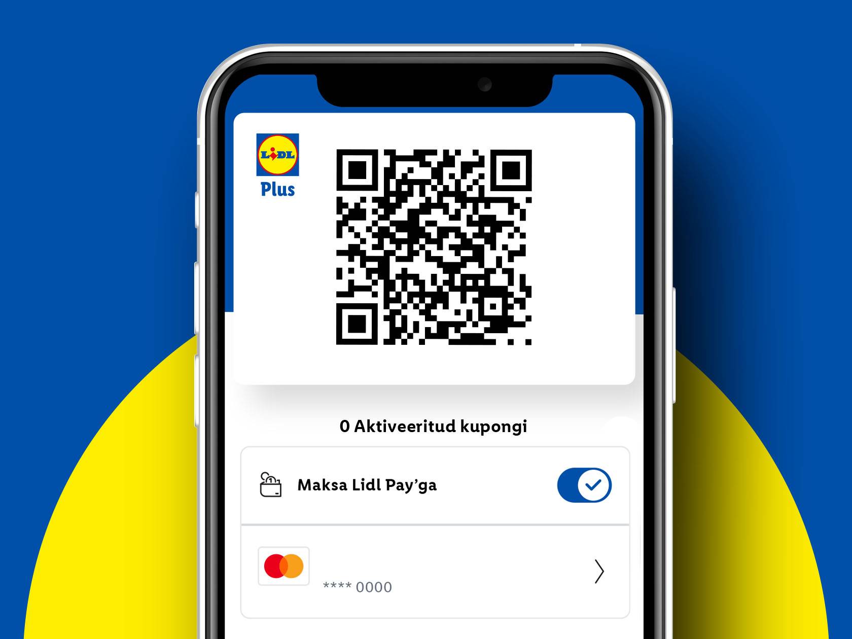Мобильное приложение лояльности с QR-кодом и опцией оплаты.